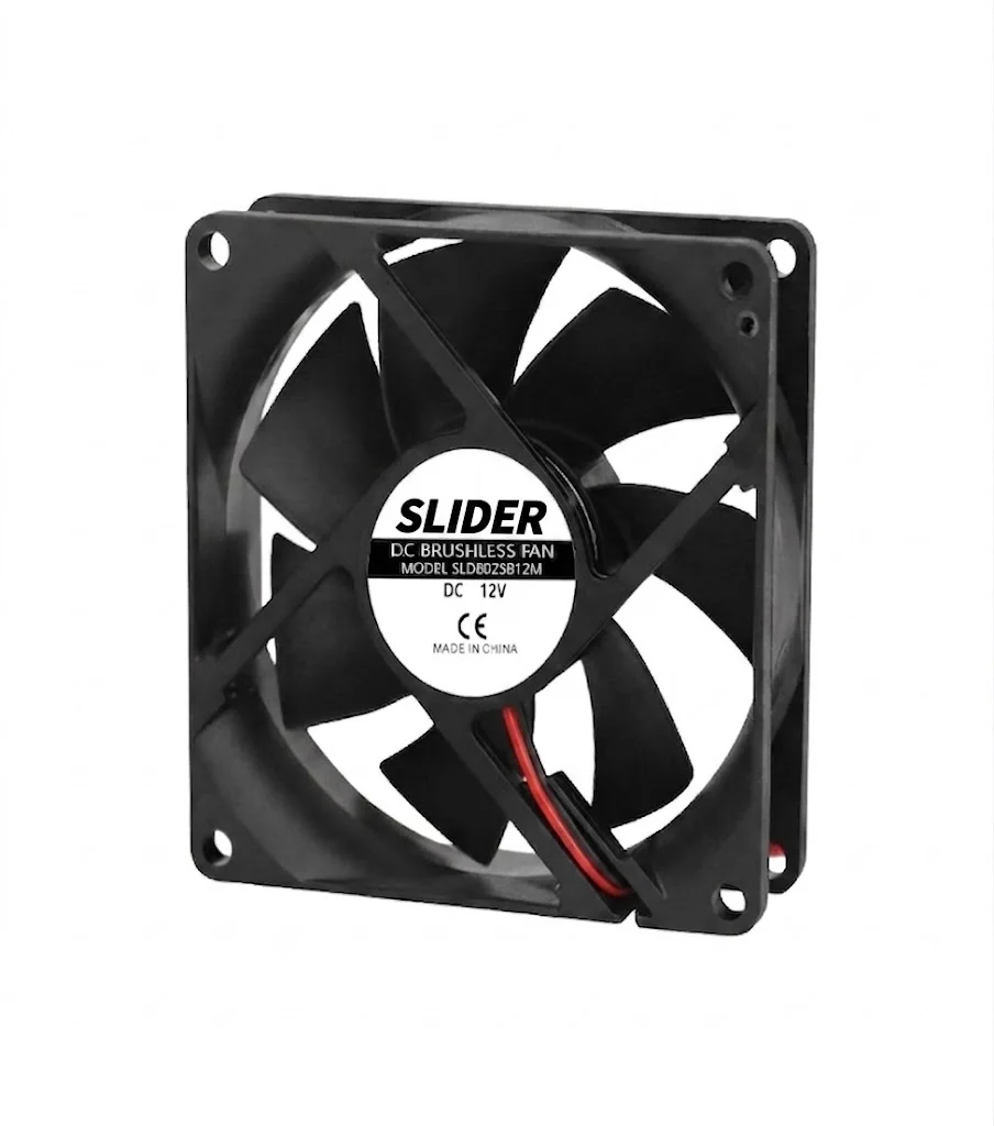 SLIDER 8025 Fan DC 5V 12V 24V 80x80x25mm Dual Ball Bearing Brushless PC Case Server Exhaust Cooling Cooler
SLIDER 8025 Fan DC 5V 12V 24V 80x80x25mm Dual Ball Bearing Brushless PC Case Server Exhaust Cooling Cooler