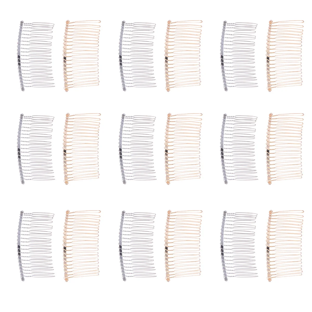 20Pcs Iron Hair Comb Lightweight Durable Elegant Minimalist Hairpin Comb for Women Wedding Daily Hair Accessory
20Pcs Iron Hair Comb Lightweight Durable Elegant Minimalist Hairpin Comb for Women Wedding Daily Hair Accessory