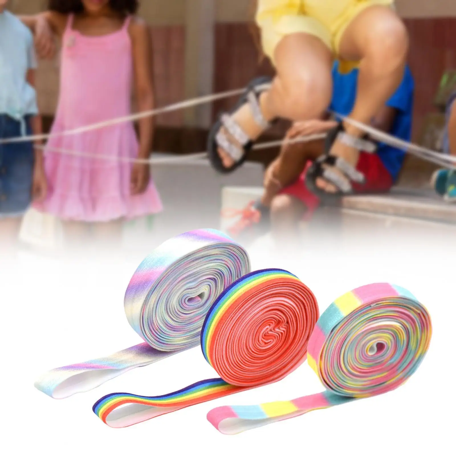 Chinese Jump Rope for Kids 300cm Long Skipping Band for Games Party Outdoor
Chinese Jump Rope for Kids 300cm Long Skipping Band for Games Party Outdoor