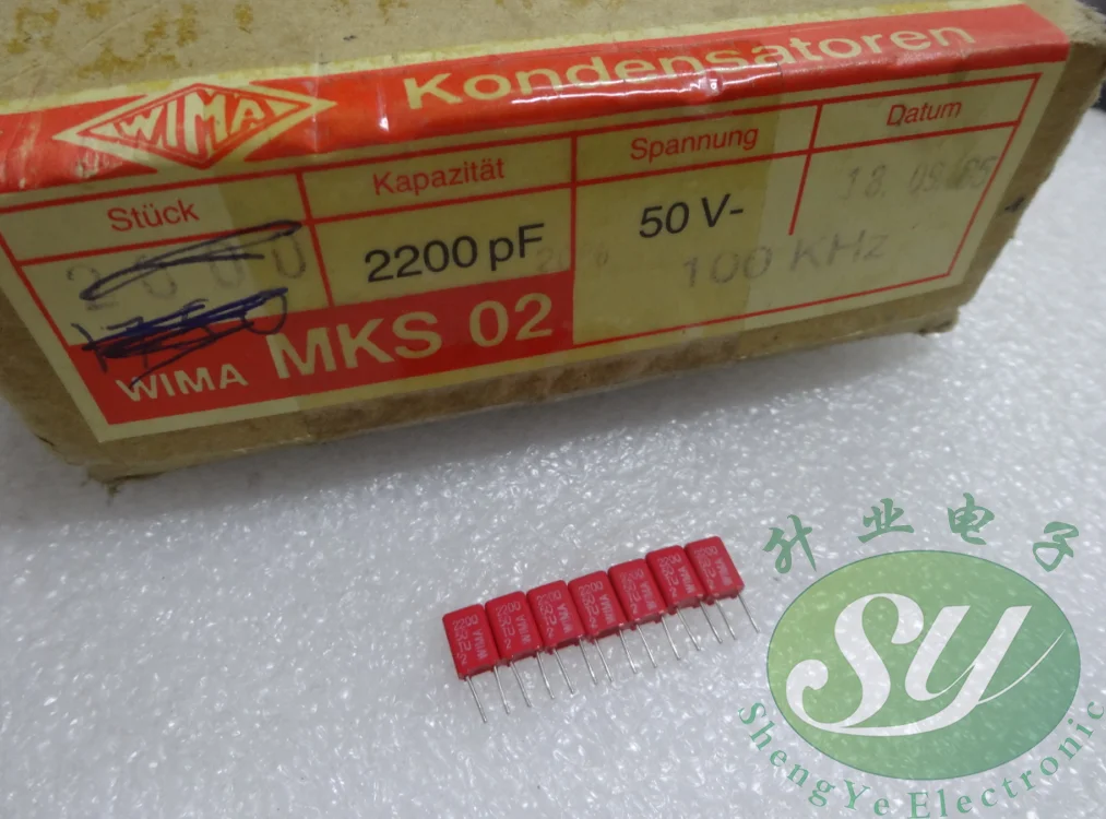 2020 hot sale 10pcs/20pcs WIMA MKS2 series 0.0022uF/50V 2.2nf 2200pf 2n2 new 2.5MM Audio capacitor free shipping
2020 hot sale 10pcs/20pcs WIMA MKS2 series 0.0022uF/50V 2.2nf 2200pf 2n2 new 2.5MM Audio capacitor free shipping