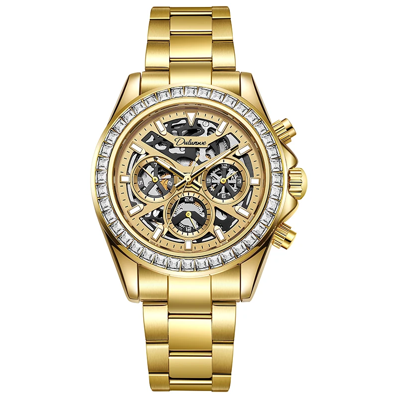 Dulunwe новые роскошные мужские серебряные водонепроницаемые автоматические механические светящиеся мужские часы с бриллиантовым безелем 41 мм Relogio Masculino
Dulunwe новые роскошные мужские серебряные водонепроницаемые автоматические механические светящиеся мужские часы с бриллиантовым безелем 41 мм Relogio Masculino