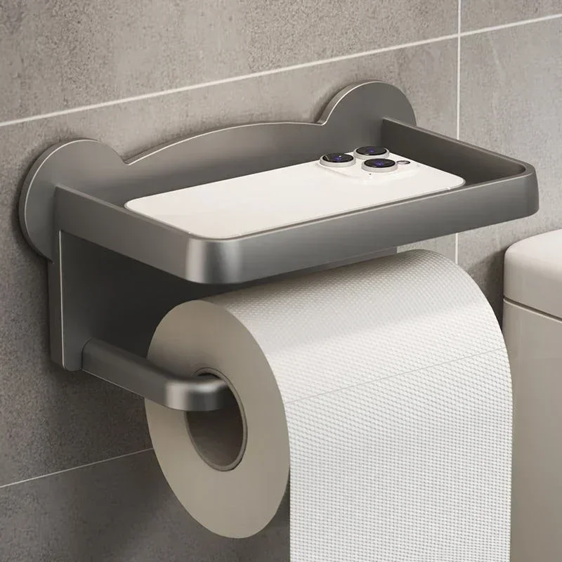 Toilet Paper Holder Stand Wall-Mounted Toilet Paper Dispenser Kitchen Bathroom Storage Rack For Tissue Box Shelf Phone Holder
Toilet Paper Holder Stand Wall-Mounted Toilet Paper Dispenser Kitchen Bathroom Storage Rack For Tissue Box Shelf Phone Holder