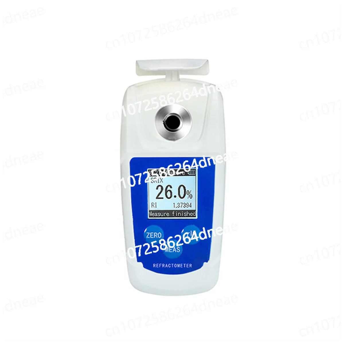 Digital Refractometer Sugar Meter Refractometer Digital Fruit Sugar Meter Juice Drinks Measuring Range 0-55%
Digital Refractometer Sugar Meter Refractometer Digital Fruit Sugar Meter Juice Drinks Measuring Range 0-55%