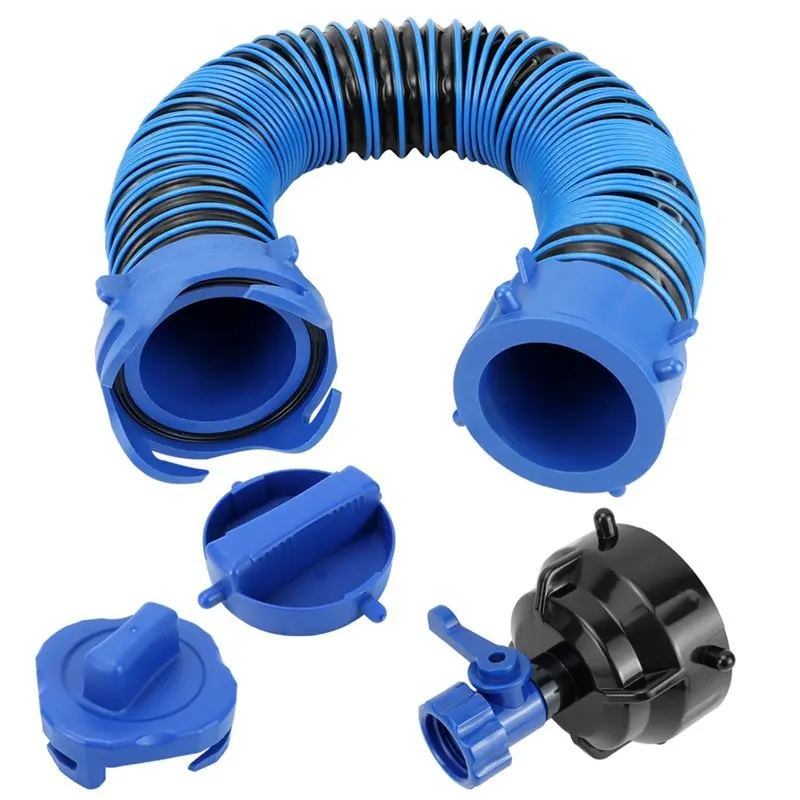 A20K-RV Sewer Hose With Rinse Cap Kit Camper Sewer Extension Hose With Caps Sewer Hose For RV Camper
A20K-RV Sewer Hose With Rinse Cap Kit Camper Sewer Extension Hose With Caps Sewer Hose For RV Camper