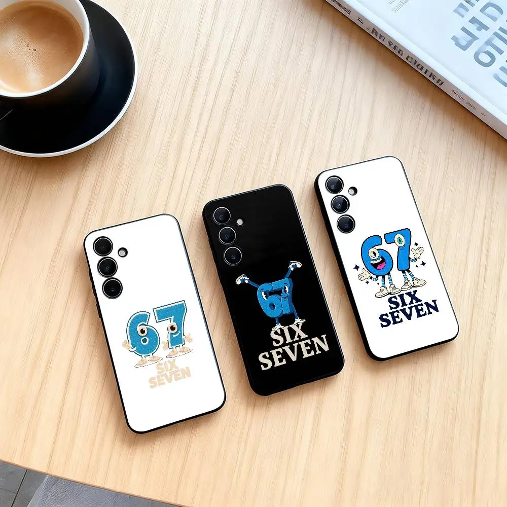 67 Six Seven Phone Case Black Silicone Soft For Samsung Galaxy A73,A72,A71,A70,A53,A52,A51
67 Six Seven Phone Case Black Silicone Soft For Samsung Galaxy A73,A72,A71,A70,A53,A52,A51