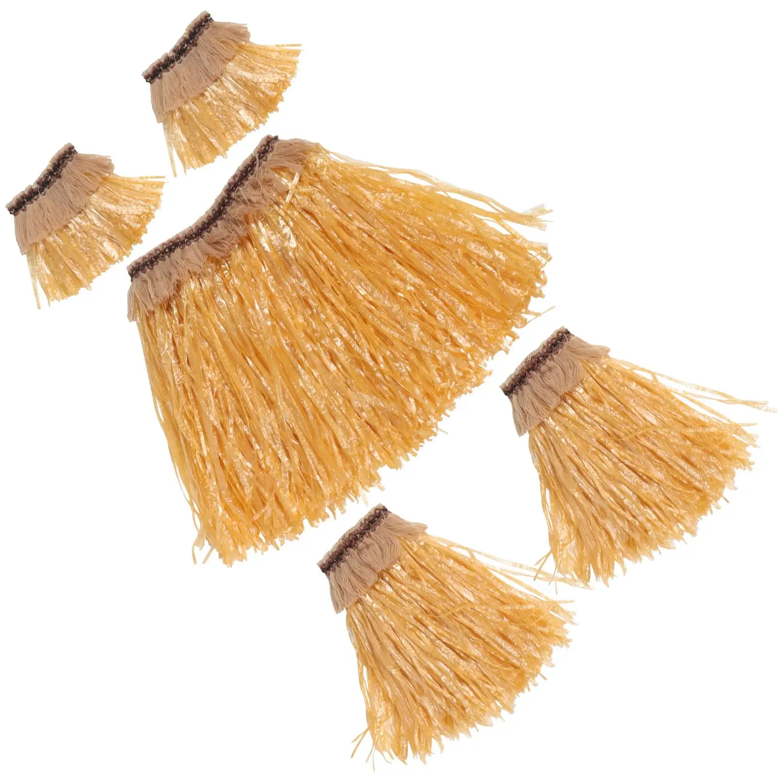 Grass Skirt Set 5Pcs Hawaiian Adult Women Luaus Beach Tribal Artificial Plastic Skirt Armbands Legbands Elastic Comfort
Grass Skirt Set 5Pcs Hawaiian Adult Women Luaus Beach Tribal Artificial Plastic Skirt Armbands Legbands Elastic Comfort