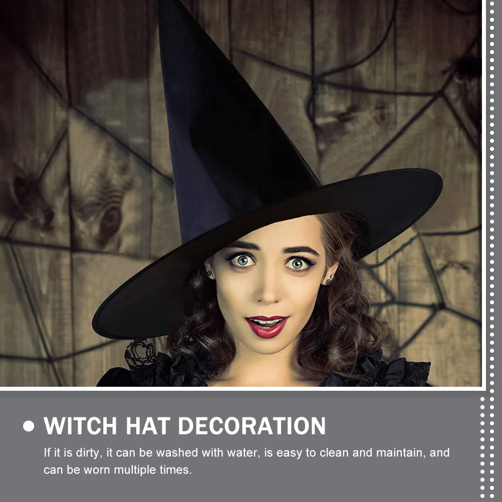 Witch Wear Halloween Cosplay Decorative Witch Hat nament Festival Party Hat Halloween Accessory Cloth Accessories
Witch Wear Halloween Cosplay Decorative Witch Hat nament Festival Party Hat Halloween Accessory Cloth Accessories