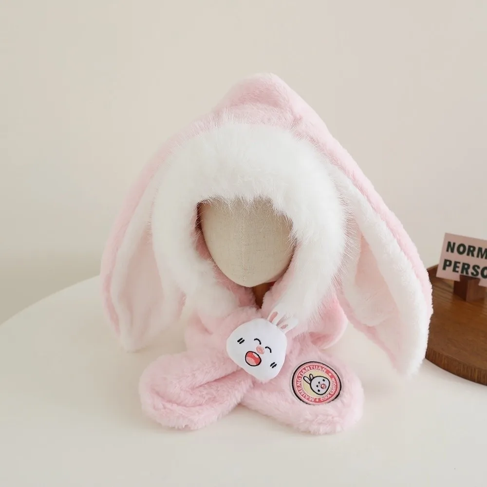 New Integrated Hat Scarf Set Windproof Warm Pullover Cap Coldproof Long Rabbit Ears Ear Protection Hat Outdoor Sports
New Integrated Hat Scarf Set Windproof Warm Pullover Cap Coldproof Long Rabbit Ears Ear Protection Hat Outdoor Sports