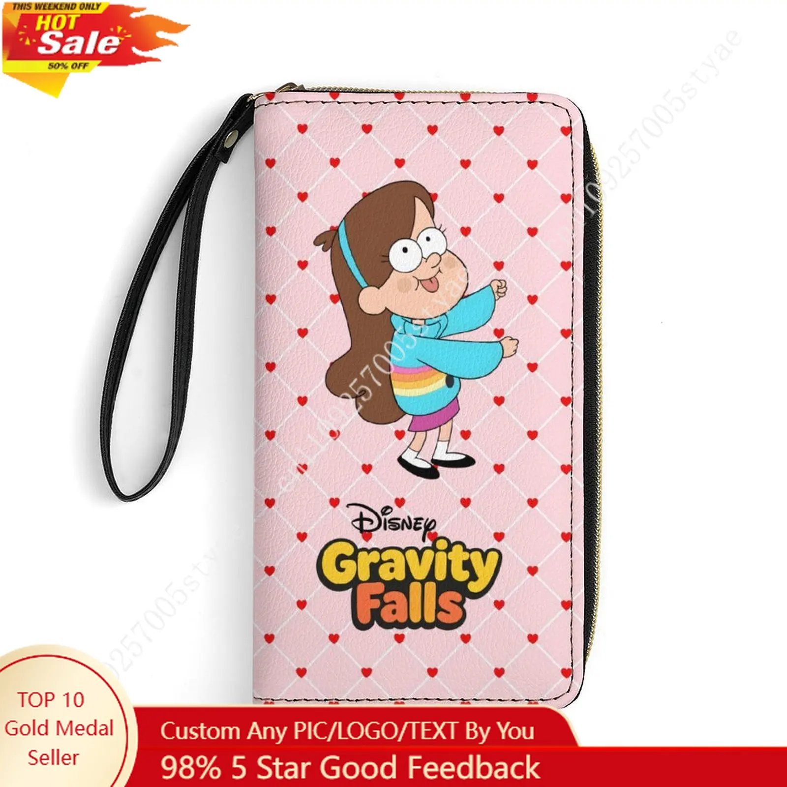 Mabel Pines Leather Wallet Disney Licensed Custom Personalized Design Your Pattern Portable Purse Double Sided Print Cosplay
Mabel Pines Leather Wallet Disney Licensed Custom Personalized Design Your Pattern Portable Purse Double Sided Print Cosplay