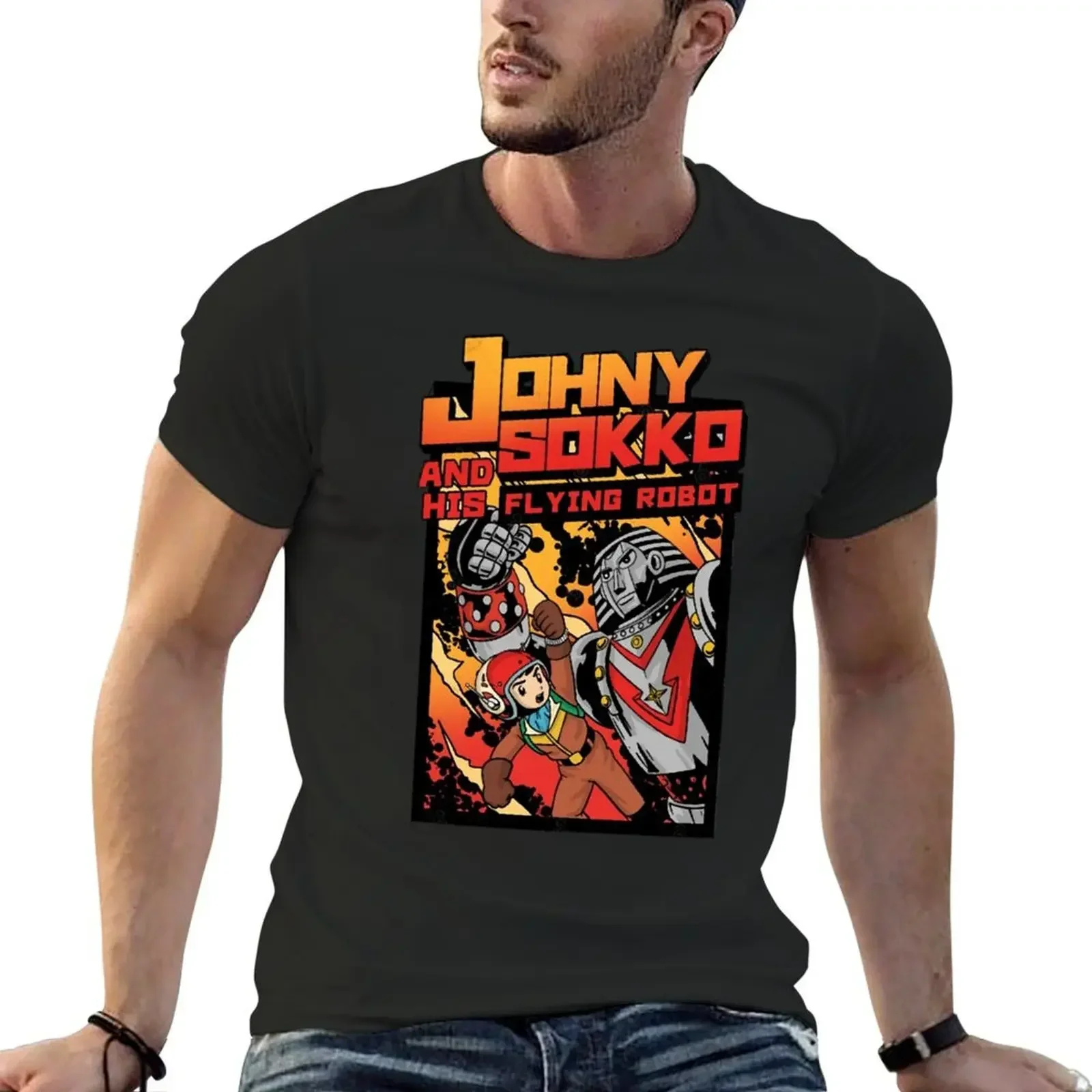 johny sokko and his flying robot T-Shirt plus size tops topping anime mens vintage t shirts
johny sokko and his flying robot T-Shirt plus size tops topping anime mens vintage t shirts