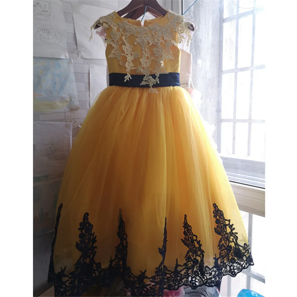 Yellow Luxury Flower Girl Dress White Snow Princess Customised Party Prom Pageant Vestido Little Girl First Communion Ceremony
Yellow Luxury Flower Girl Dress White Snow Princess Customised Party Prom Pageant Vestido Little Girl First Communion Ceremony