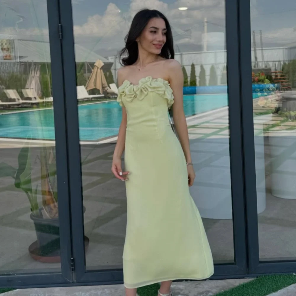 Customized High Quality Matching Jersey Ruched Straight Strapless Ankle Length Dresses Bespoke Occasion Dresses Sizes Available
Customized High Quality Matching Jersey Ruched Straight Strapless Ankle Length Dresses Bespoke Occasion Dresses Sizes Available