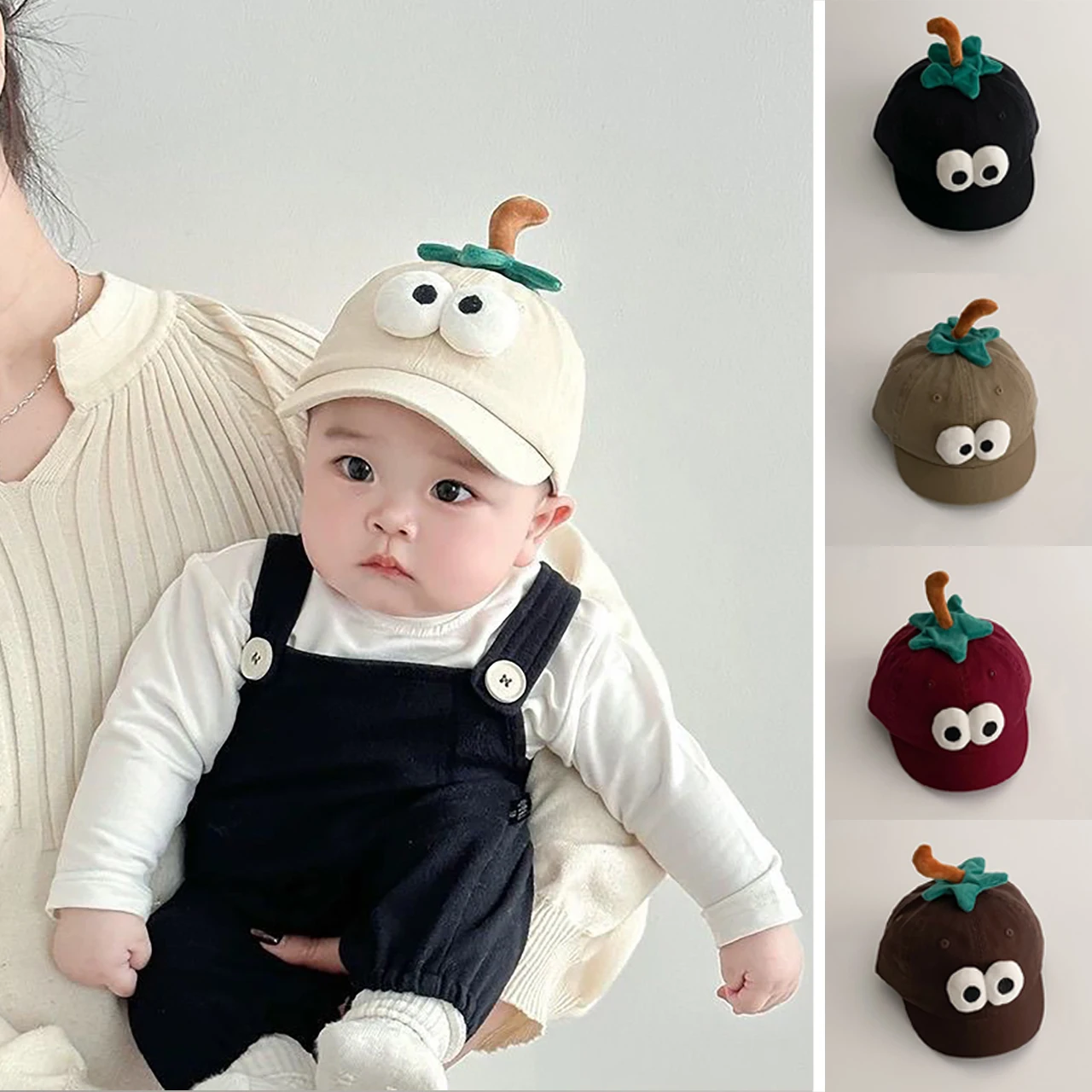 Baby Big Eyes Peaked Cap Cute Cartoon Baseball Hats 5-24Month Boys Girls Outdoor Sunshade Visors Spring Toddler Duck Tongue Hats
Baby Big Eyes Peaked Cap Cute Cartoon Baseball Hats 5-24Month Boys Girls Outdoor Sunshade Visors Spring Toddler Duck Tongue Hats