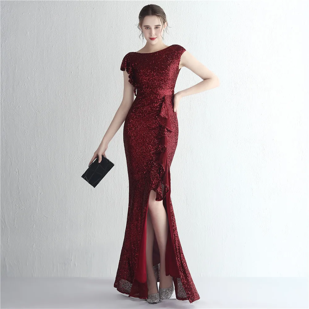 Beauty Emily Golden Sequins Evening Dress For Women Long Mermaid Prom Dress Luxury Party Gown Sleeveless Maxi Vestido De Fiesta
Beauty Emily Golden Sequins Evening Dress For Women Long Mermaid Prom Dress Luxury Party Gown Sleeveless Maxi Vestido De Fiesta
