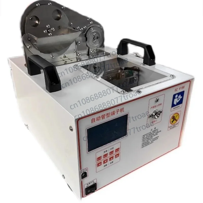 Tubular Terminal Crimping and Stripping Machines Automatic Crimping of European Pin Terminals for BVR 0.5/0.75/1 sq mm Wires
Tubular Terminal Crimping and Stripping Machines Automatic Crimping of European Pin Terminals for BVR 0.5/0.75/1 sq mm Wires