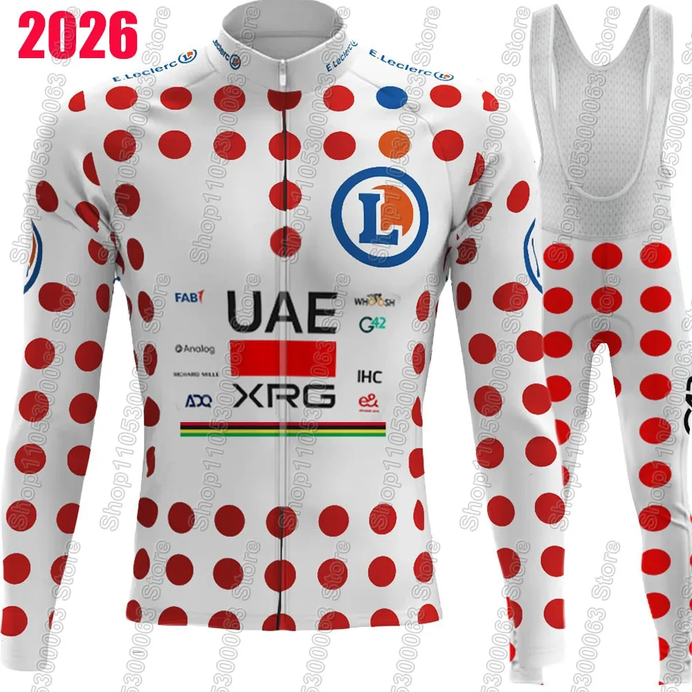 UAE France Tour 2026 TDF Cycling Jersey Set Clothing Suit Summer Winter Mens Long Sleeve MTB Bike Road Pants Bib Ropa Ciclismo
UAE France Tour 2026 TDF Cycling Jersey Set Clothing Suit Summer Winter Mens Long Sleeve MTB Bike Road Pants Bib Ropa Ciclismo