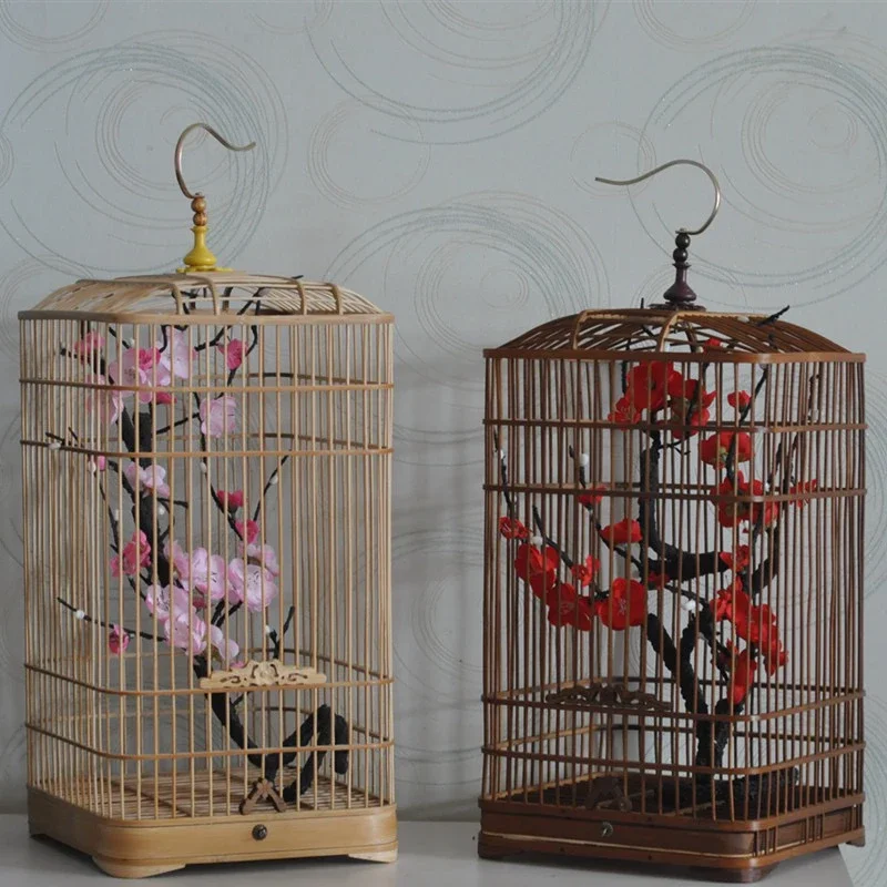 Bamboo cage decorative bird cage custom size special shot parrot special plastic steel cage wire custom
Bamboo cage decorative bird cage custom size special shot parrot special plastic steel cage wire custom