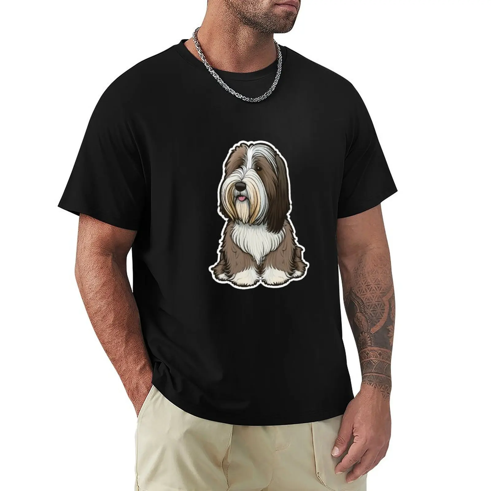 Bearded Collie Cartoon T-Shirt vintage anime shirt Funny t-shirt big and tall t shirts for men
Bearded Collie Cartoon T-Shirt vintage anime shirt Funny t-shirt big and tall t shirts for men