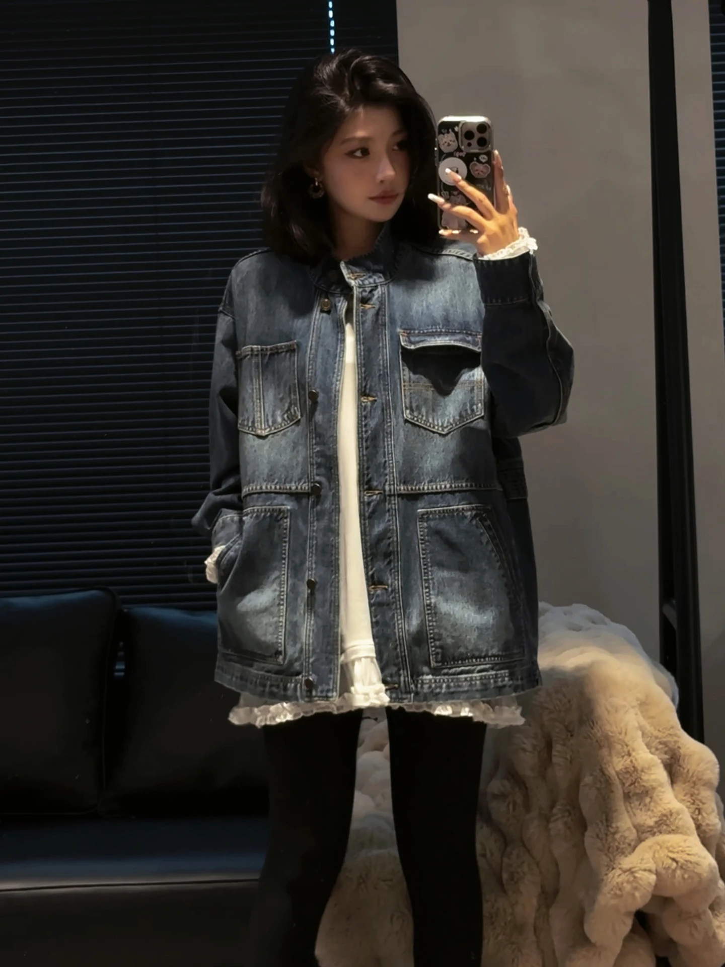 Джинсовое джинсовое пальто Me Home Large Bay с мовной талией, отбеленное лиоцелловое пальто, женское дышащее, обычное, тонкое
Джинсовое джинсовое пальто Me Home Large Bay с мовной талией, отбеленное лиоцелловое пальто, женское дышащее, обычное, тонкое