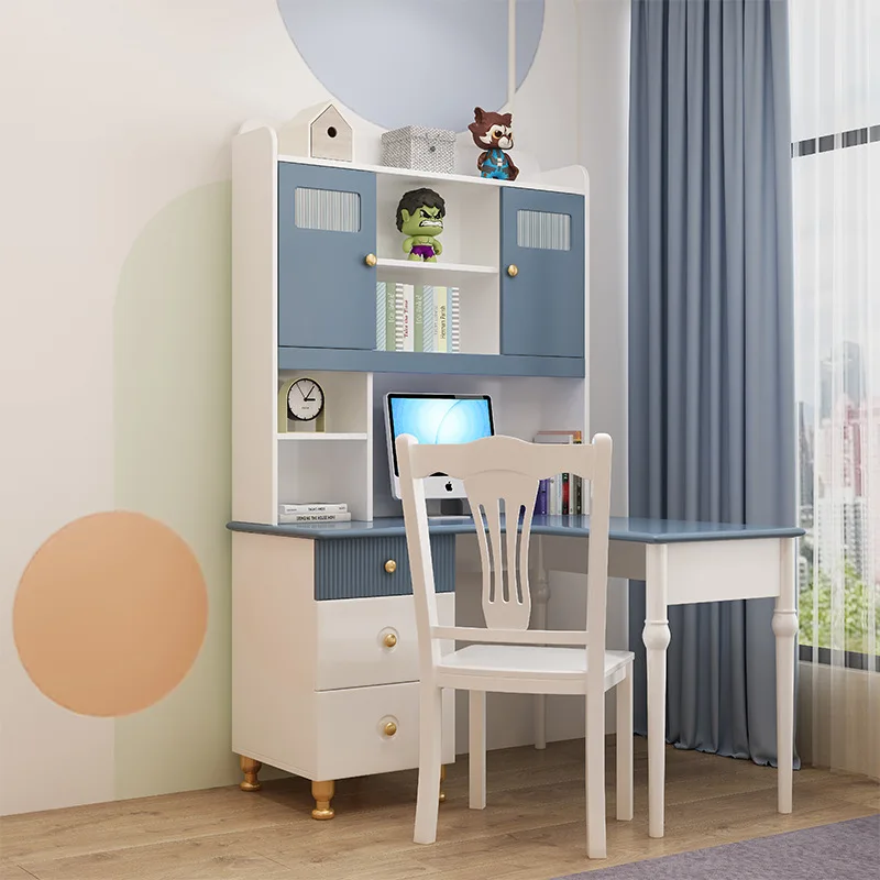 Children's furniture boy's bookcase desk integrated computer desk corner desk bookshelf set
Children's furniture boy's bookcase desk integrated computer desk corner desk bookshelf set