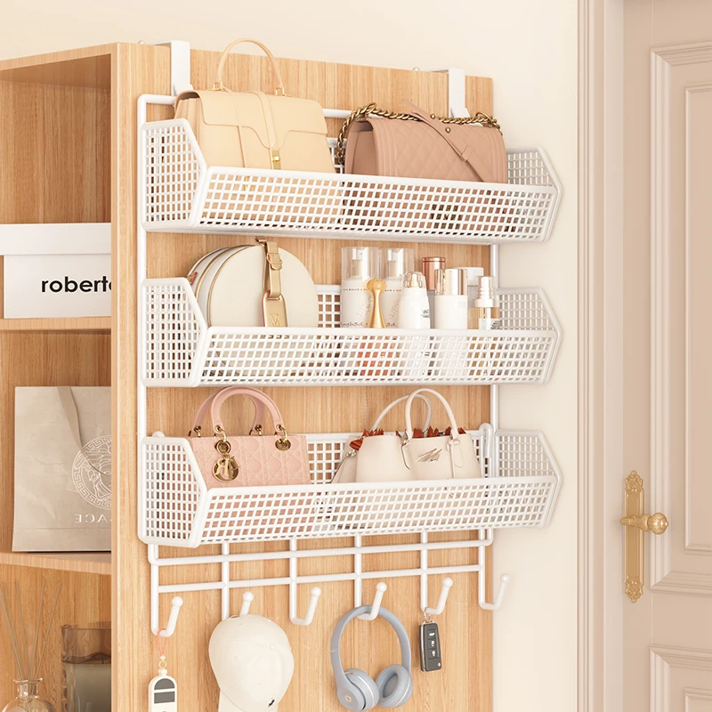Hanging Closet Organizer Bag Hat Storage Rack No Drilling Required Versatile Home Storage Solution Oxford Fabric
Hanging Closet Organizer Bag Hat Storage Rack No Drilling Required Versatile Home Storage Solution Oxford Fabric