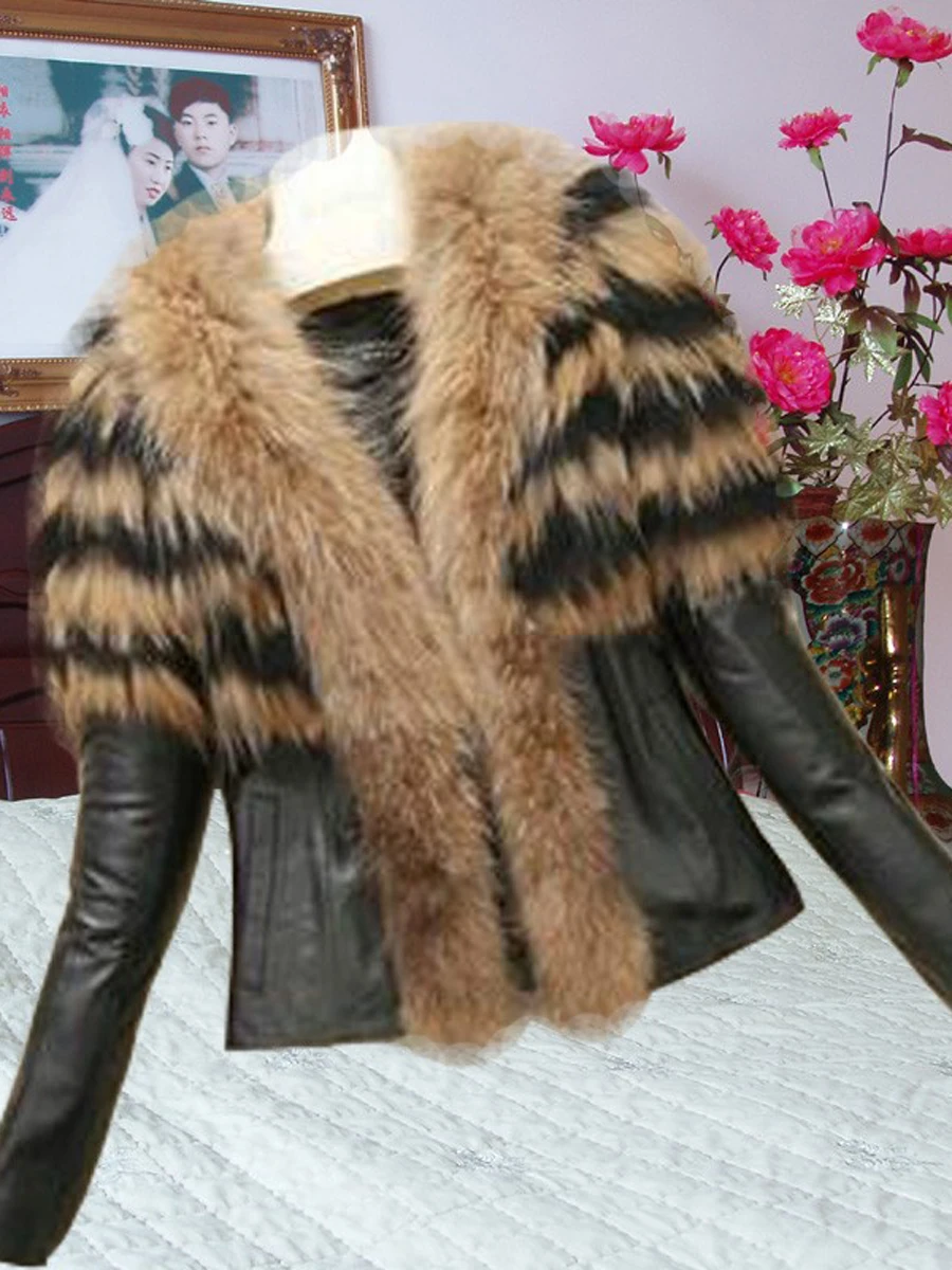 New Large Size Thin High Simulation Fur Leather New Season Youth Stripe Pattern Standard Fit Long Sleeve V-Neck Short Coat
New Large Size Thin High Simulation Fur Leather New Season Youth Stripe Pattern Standard Fit Long Sleeve V-Neck Short Coat