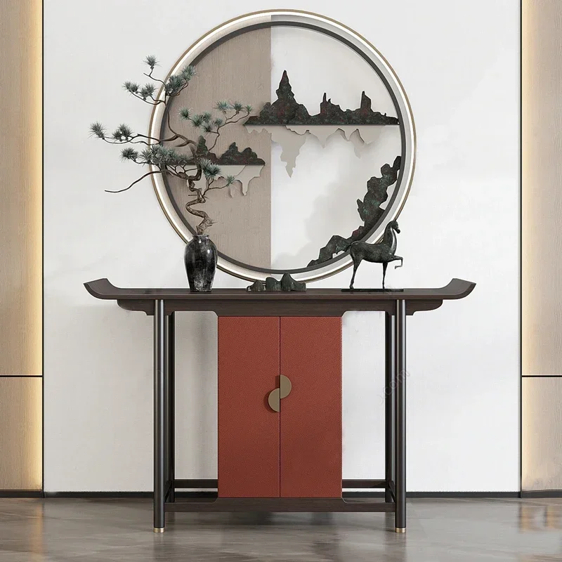 ss25 New Chinese-style entrance table hotel decorative cabinet against the wall side view counter side cabinet case
ss25 New Chinese-style entrance table hotel decorative cabinet against the wall side view counter side cabinet case