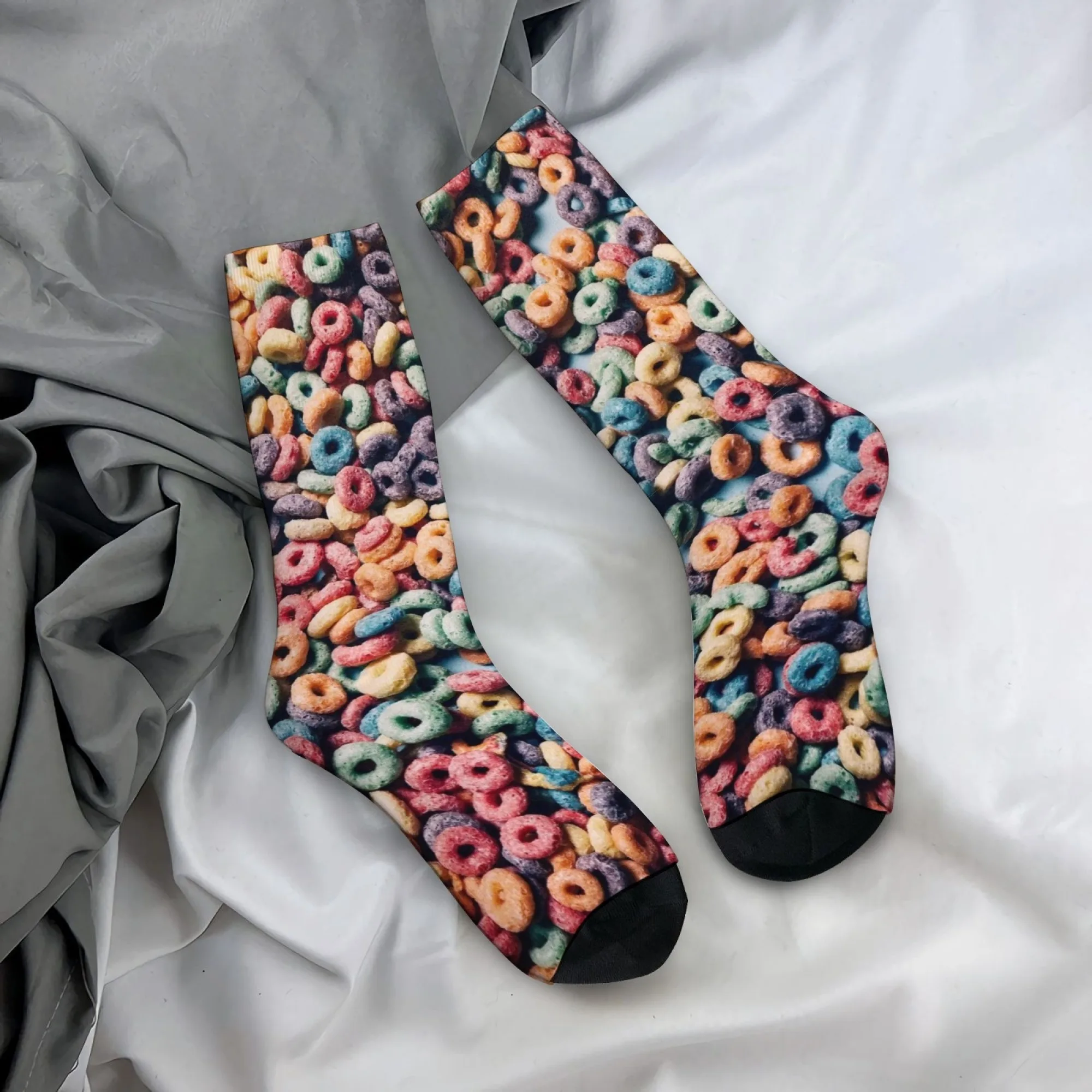 Pop Art Cereal Circle Men's Socks Unisex Novelty Funny Casual Socks Skin-friendly Comfortable Non-slip Elastic Sports Socks
Pop Art Cereal Circle Men's Socks Unisex Novelty Funny Casual Socks Skin-friendly Comfortable Non-slip Elastic Sports Socks