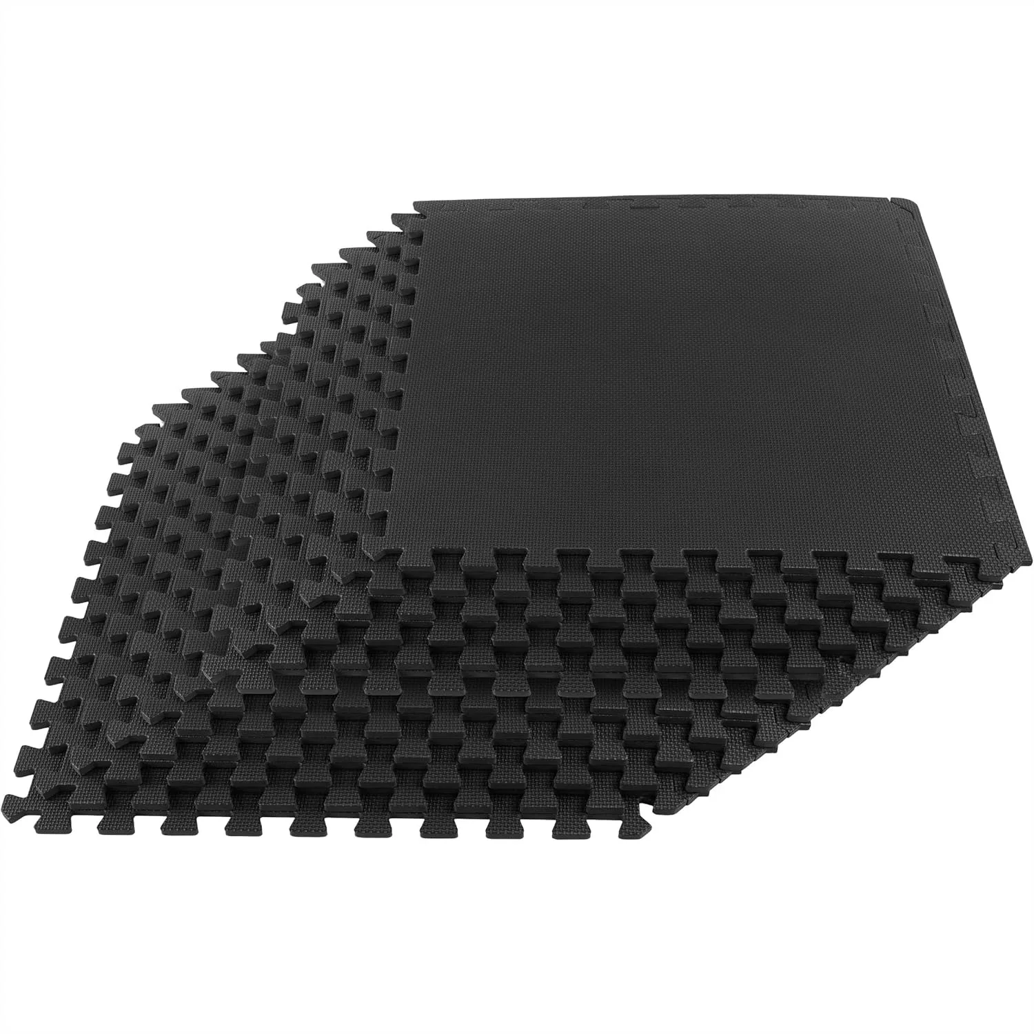 EVA Foam Mat Tiles 12-Pack, 48 SQ FT Interlocking Padding for Garage, Gym, Playroom Flooring
EVA Foam Mat Tiles 12-Pack, 48 SQ FT Interlocking Padding for Garage, Gym, Playroom Flooring