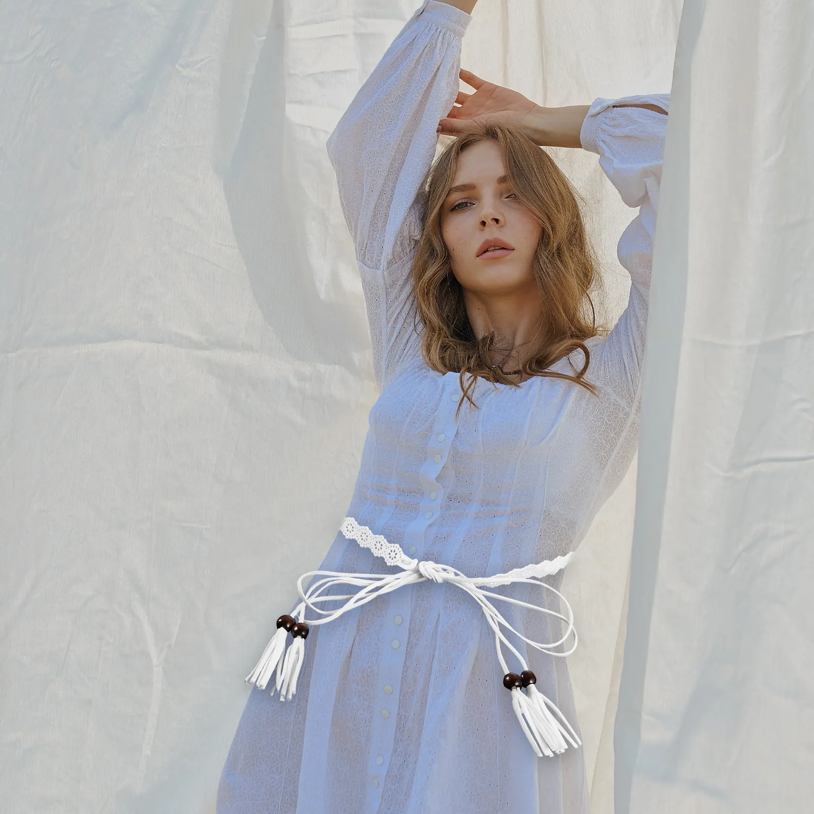 1 шт. Изысканный пояс-украшение для женщин с длинными кисточками, декоративный универсальный пояс для одежды, элегантный пояс для платья, юбки, рубашки
1 шт. Изысканный пояс-украшение для женщин с длинными кисточками, декоративный универсальный пояс для одежды, элегантный пояс для платья, юбки, рубашки