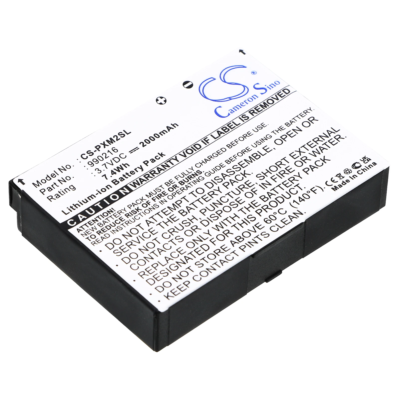 Li-ion Media Player Battery for Pioneer, 3.7V, 2000mAh, Compatible Models: Airware XM2GO, GEX-INN01, inno, inno2BK, XM2go
Li-ion Media Player Battery for Pioneer, 3.7V, 2000mAh, Compatible Models: Airware XM2GO, GEX-INN01, inno, inno2BK, XM2go