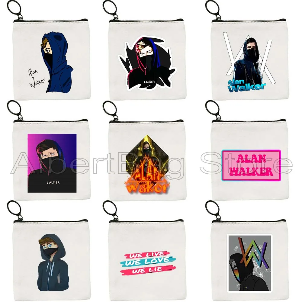 Fashion Alan Walker Music Singer Poster Fan Gift Women Girl Coin Purse Canvas Bag Square Key Storage Card Bag Small Wallet Pouch
Fashion Alan Walker Music Singer Poster Fan Gift Women Girl Coin Purse Canvas Bag Square Key Storage Card Bag Small Wallet Pouch