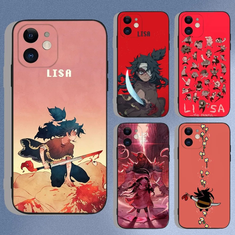 Game L-Lisa The Joyful Phone Case For iPhone 16,15,14,13,12,11,XS,XR,X,8,7,Pro,Max,Plus,Mini Silicone Black Funda Cover Shell
Game L-Lisa The Joyful Phone Case For iPhone 16,15,14,13,12,11,XS,XR,X,8,7,Pro,Max,Plus,Mini Silicone Black Funda Cover Shell