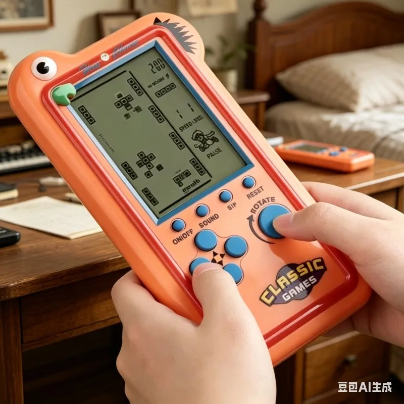 New Arrival Kids Big Screen Game Console - Brick Game Player - Retro Educational Puzzle Toy
New Arrival Kids Big Screen Game Console - Brick Game Player - Retro Educational Puzzle Toy
