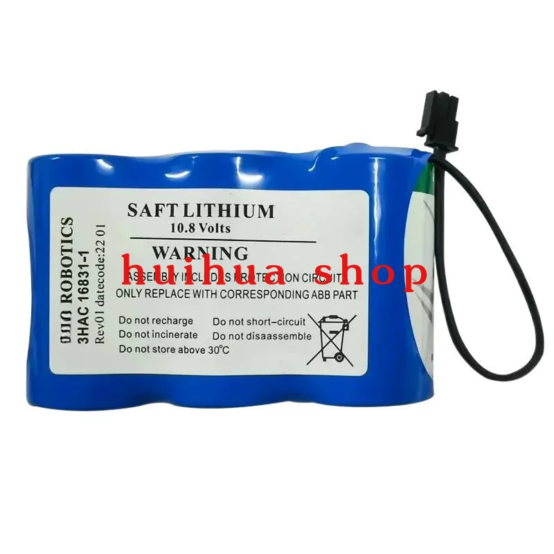 Аккумулятор для ABB 3HAC16831-1, 10,8 В, неперезаряжаемый литиевый аккумулятор для процессора робота
Аккумулятор для ABB 3HAC16831-1, 10,8 В, неперезаряжаемый литиевый аккумулятор для процессора робота