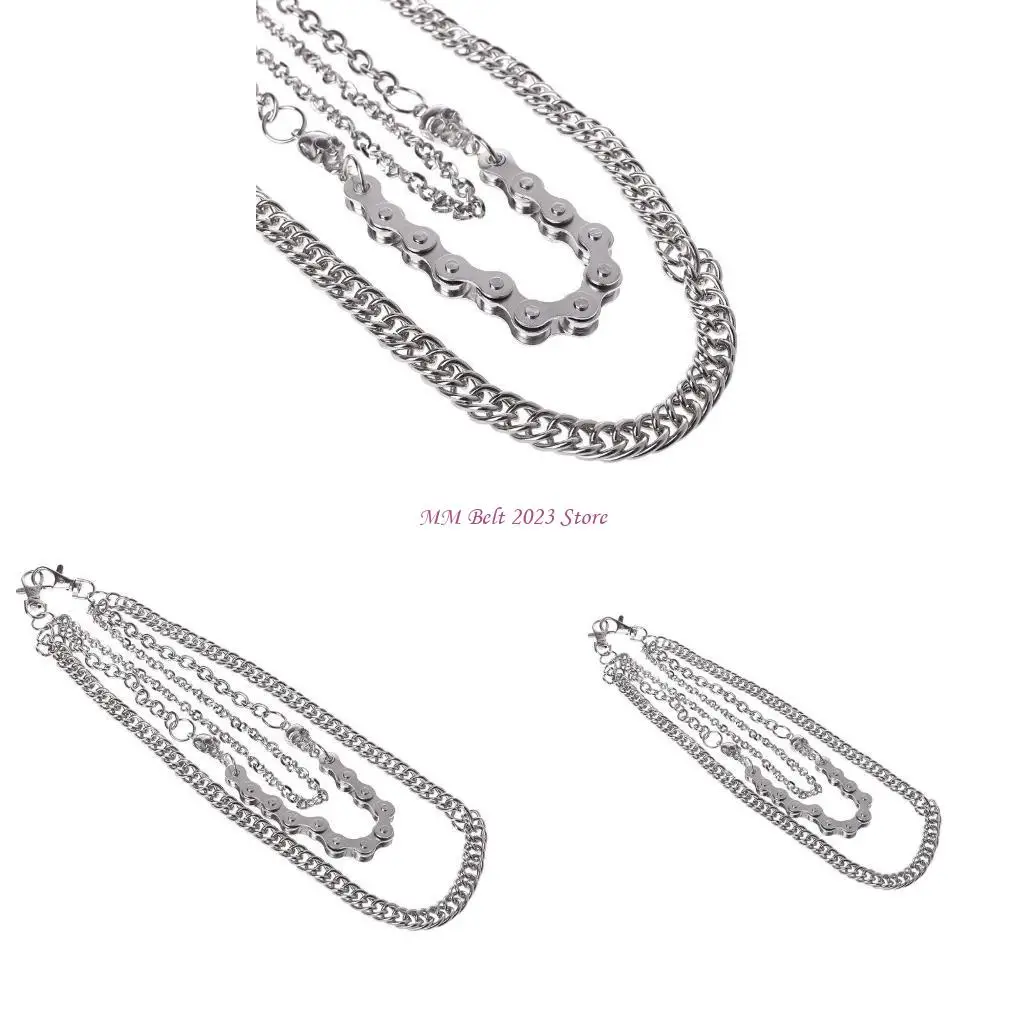 49ME Punk Pants Chains Fashion Rock Jeans Waist Accessories Men Hip hop Skull Pendant
49ME Punk Pants Chains Fashion Rock Jeans Waist Accessories Men Hip hop Skull Pendant