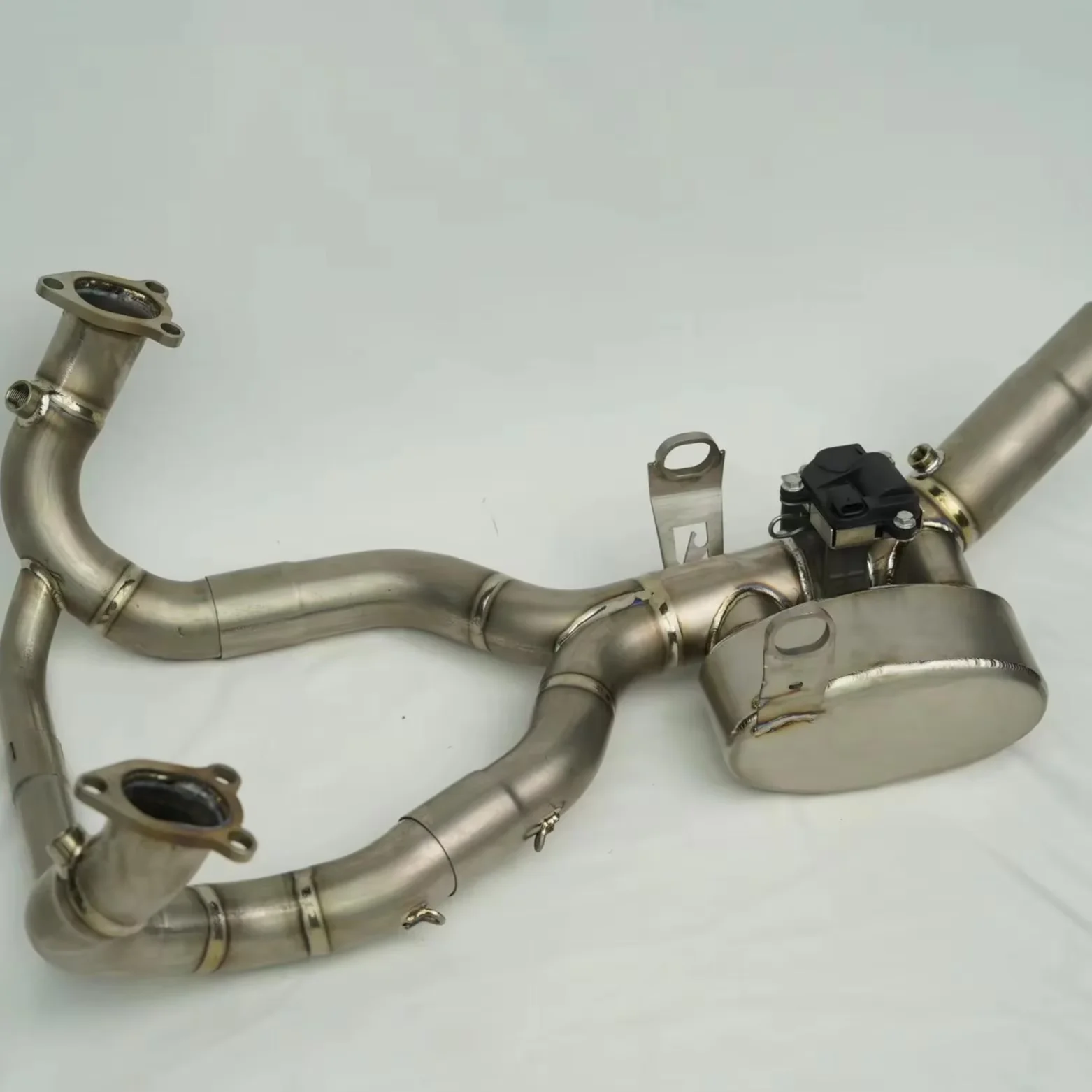 Suitable for BMW R 1300Gs Silver Titanium Alloy Exhaust Head Motorcycle with Electric Valve Motorcycle Exhaust
Suitable for BMW R 1300Gs Silver Titanium Alloy Exhaust Head Motorcycle with Electric Valve Motorcycle Exhaust