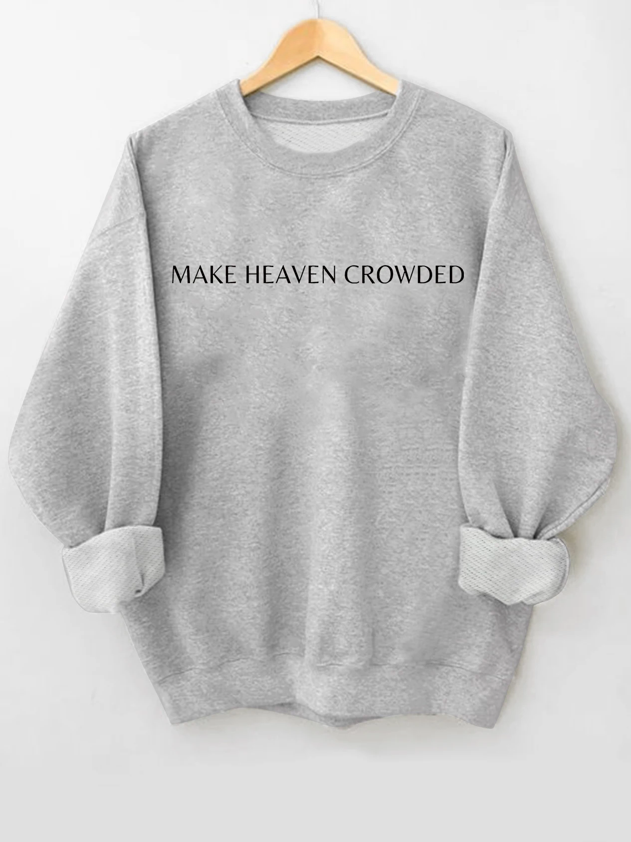 Letters print sweatshirt, crew neck casual sweatshirt for winter & fall, women's clothing. 9
Letters print sweatshirt, crew neck casual sweatshirt for winter & fall, women's clothing. 9