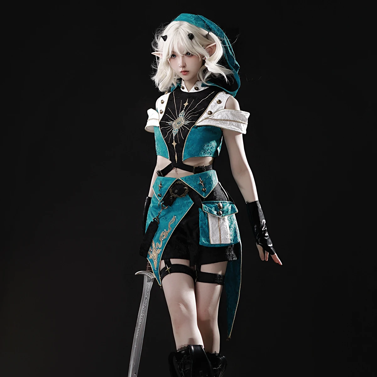 Дизайнерский подарок, оригинальный костюм путешественника — костюм принцессы Лолиты с футуристическим комплектом кибер-топ и брюк на Хэллоуин
Дизайнерский подарок, оригинальный костюм путешественника — костюм принцессы Лолиты с футуристическим комплектом кибер-топ и брюк на Хэллоуин