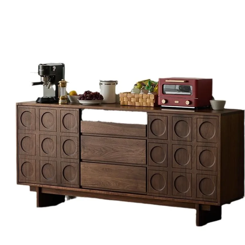North American black walnut dining side retro simple tea solid wood entrance home combination living room locker
North American black walnut dining side retro simple tea solid wood entrance home combination living room locker