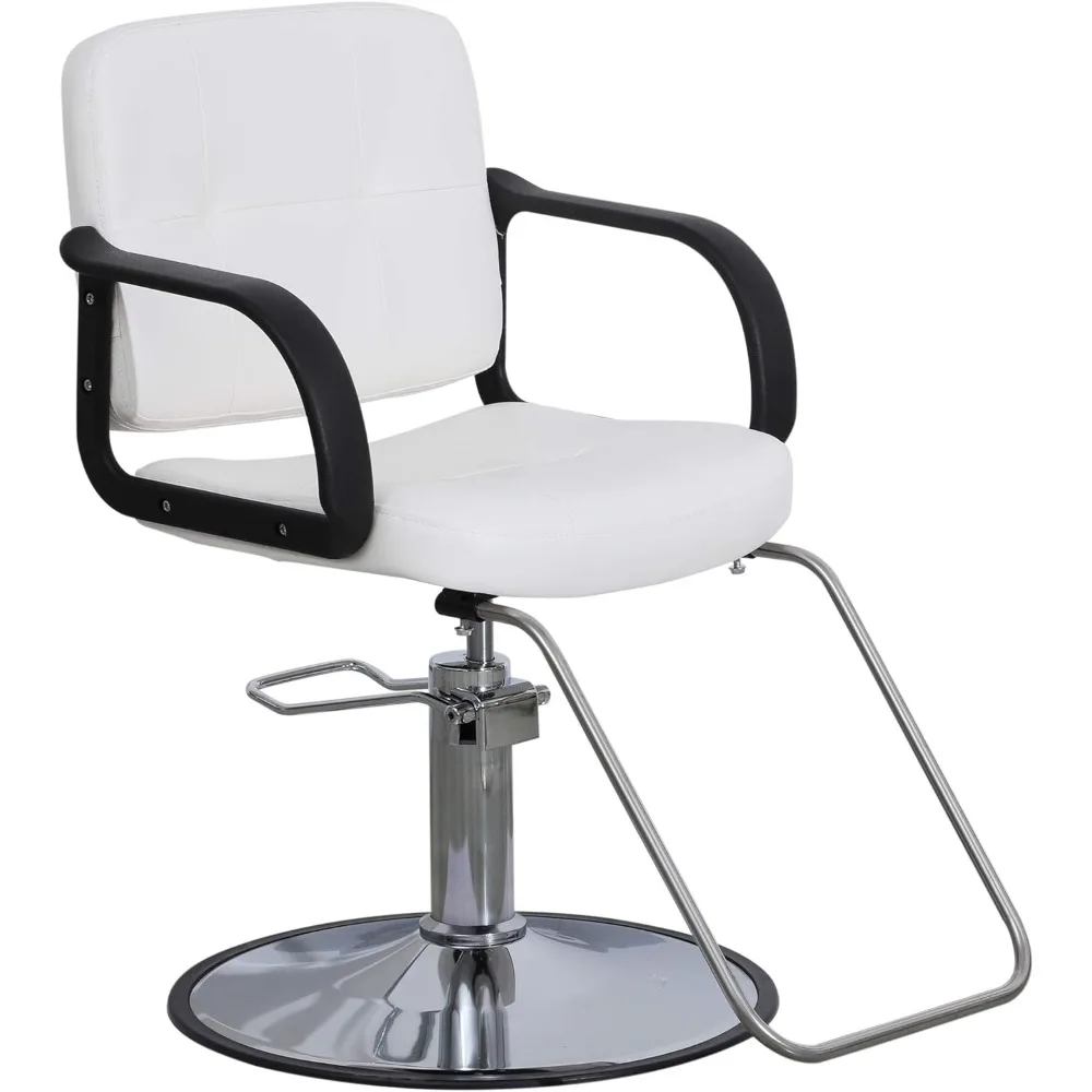Hydraulic Leather Barber Chair, Salon Beauty Spa Styling Swivel Equipment
Hydraulic Leather Barber Chair, Salon Beauty Spa Styling Swivel Equipment