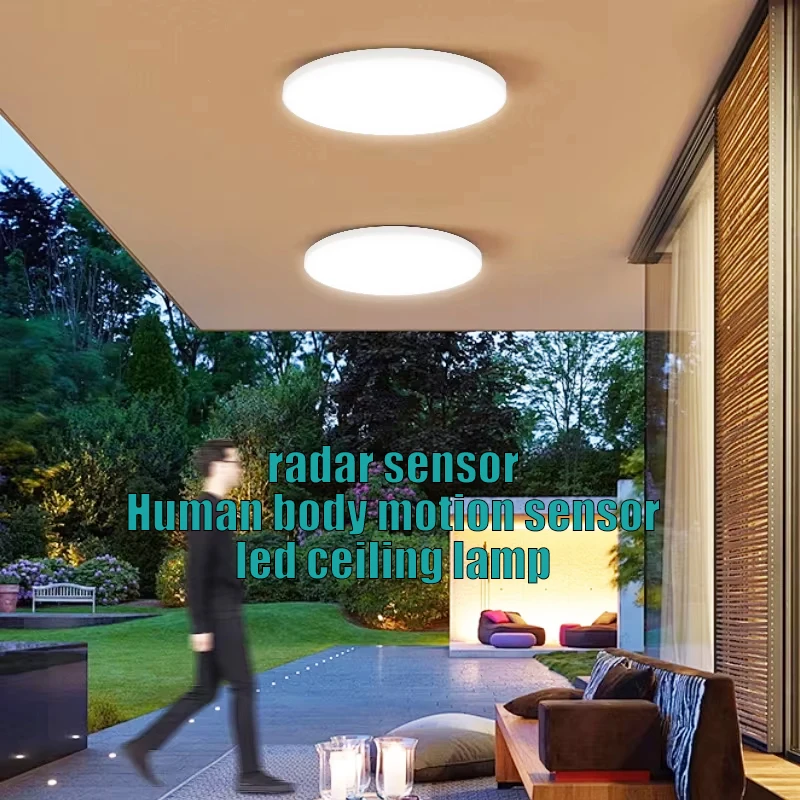LED Radar Sensor Light LED Motion Sensor Ceiling Lighting for Room Hallways Aisle Stair Balcony Garage Induction Ceiling Lights
LED Radar Sensor Light LED Motion Sensor Ceiling Lighting for Room Hallways Aisle Stair Balcony Garage Induction Ceiling Lights