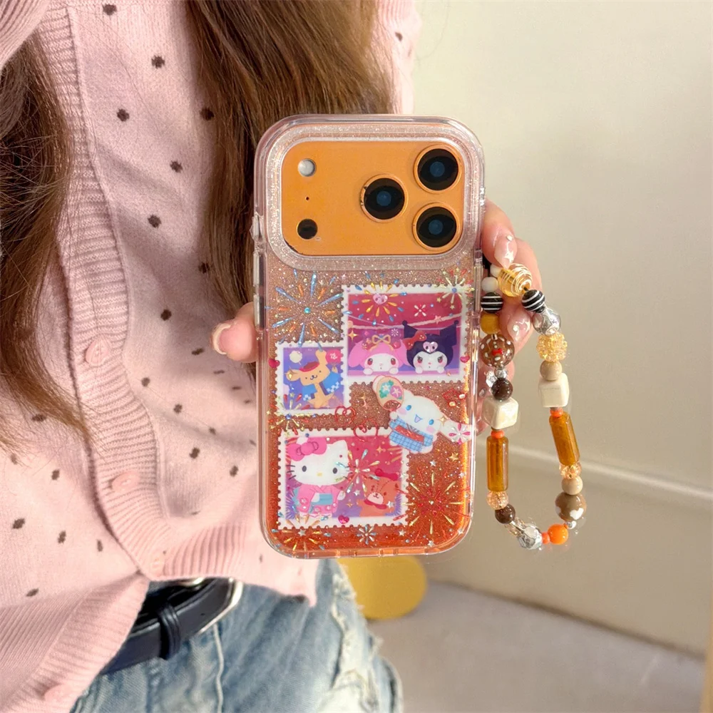 Glitter cartoon Kulomi Hellokitty Kawaii phone case for iPhone 17 Pro Max 15 Pro Max 13 14 16 Cover shockproof Cases cute Fundas
Glitter cartoon Kulomi Hellokitty Kawaii phone case for iPhone 17 Pro Max 15 Pro Max 13 14 16 Cover shockproof Cases cute Fundas