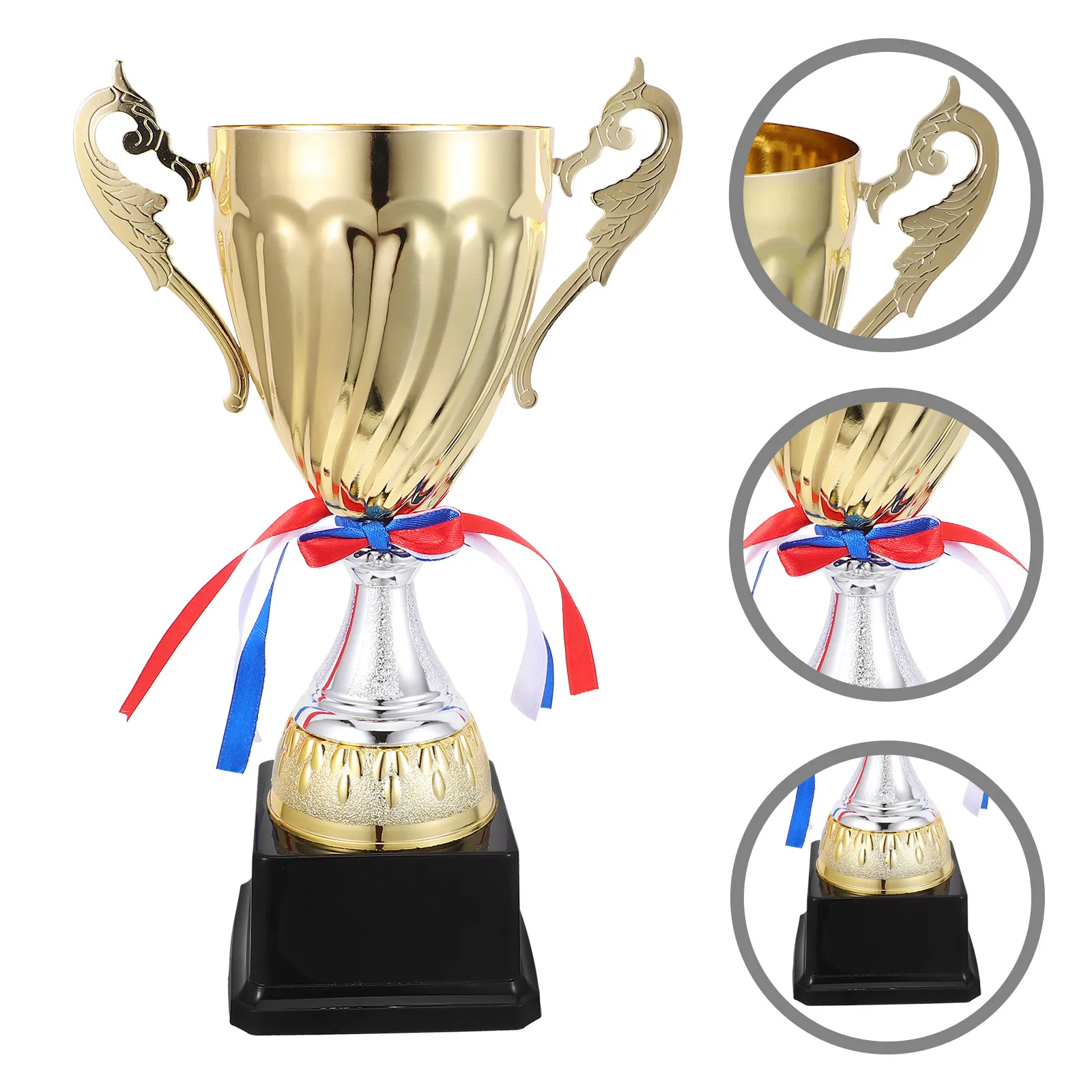 1Pcs Metal Trophy Design Plastic Base Sports Award for School Tournament Competition Prize 27Cm Game Trophy
1Pcs Metal Trophy Design Plastic Base Sports Award for School Tournament Competition Prize 27Cm Game Trophy