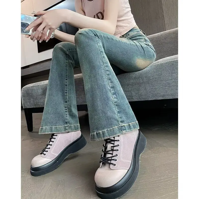 Spring New Style Women's Slim Fit Denim Jeans Comfortable Elastic Fake Hole Pencil Pants Nine Points Trendy Casual Cotton Pol...
Spring New Style Women's Slim Fit Denim Jeans Comfortable Elastic Fake Hole Pencil Pants Nine Points Trendy Casual Cotton Pol...