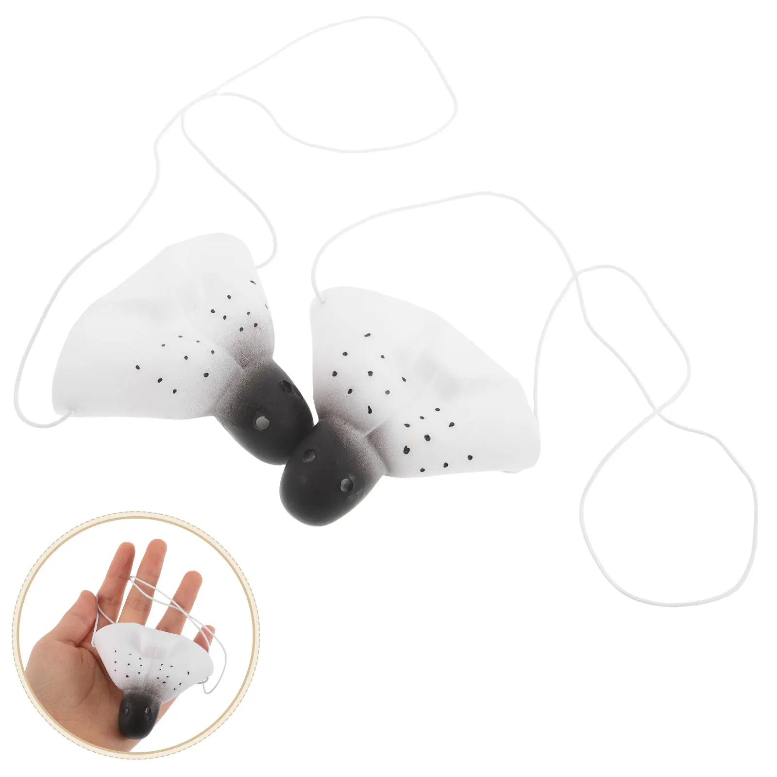2Pcs Realistic Mouse Nose Accessory Lightweight Skin-Friendly Animal Dress-Up Prop for Halloween Carnival Cosplay Party Use
2Pcs Realistic Mouse Nose Accessory Lightweight Skin-Friendly Animal Dress-Up Prop for Halloween Carnival Cosplay Party Use