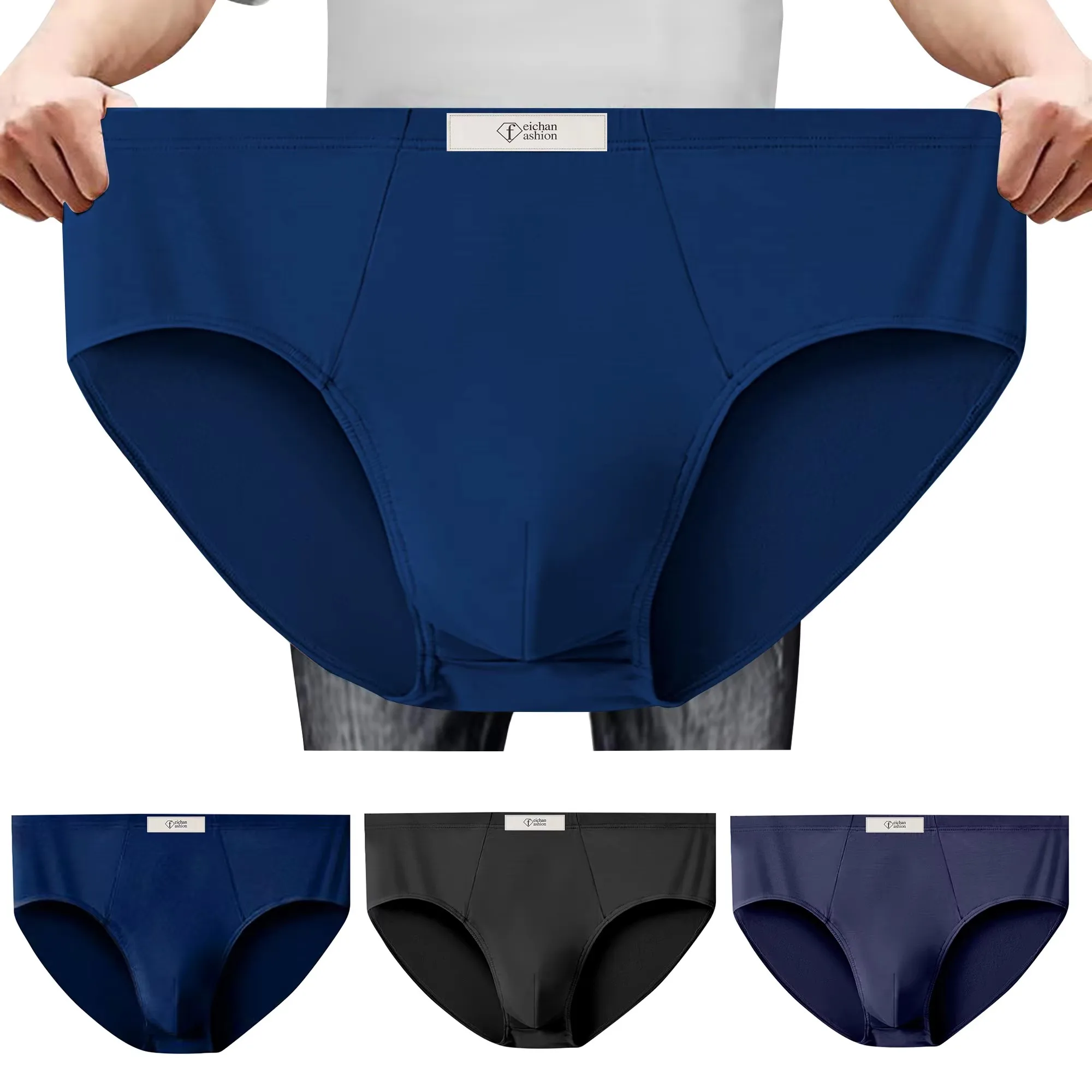 Plus Size High Waisted Men's Briefs modal Underwear Sexy Bikini Stretch Soft Comfy Oversized Fitness Sports Underpants For Men
Plus Size High Waisted Men's Briefs modal Underwear Sexy Bikini Stretch Soft Comfy Oversized Fitness Sports Underpants For Men