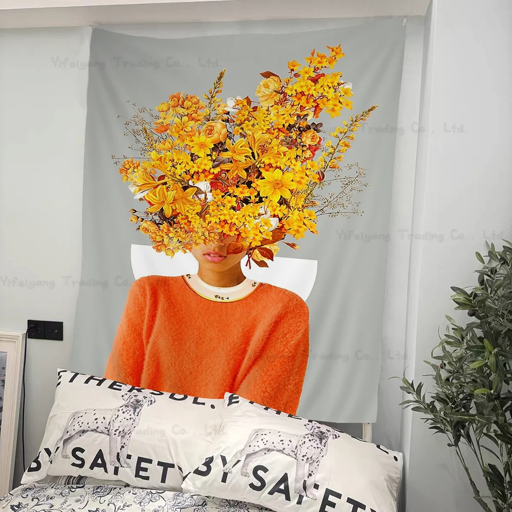 Flower Head Boy Girl Anime Tapestry Art Science Fiction Room Home Decor Wall Art Decor
Flower Head Boy Girl Anime Tapestry Art Science Fiction Room Home Decor Wall Art Decor
