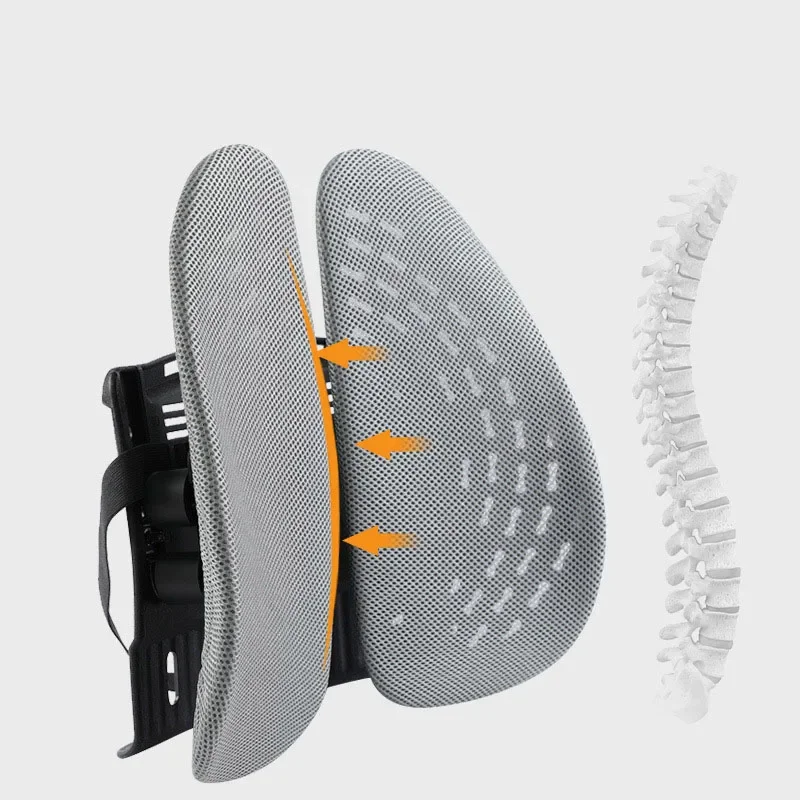 Car Waist Office Summer Seat Double Back Cushion Car Ergonomic Comfortable Breathable Interior Creative Products Cojin Lumbar
Car Waist Office Summer Seat Double Back Cushion Car Ergonomic Comfortable Breathable Interior Creative Products Cojin Lumbar