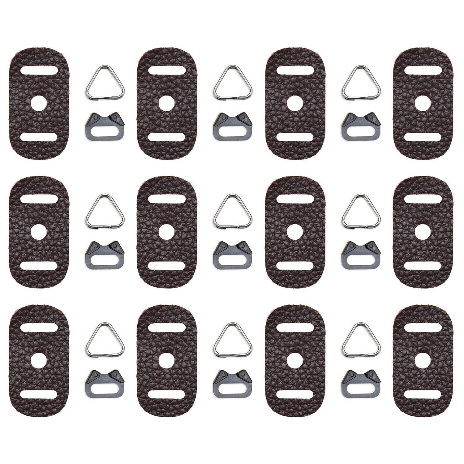 6pcs 4pcs Metal Triangle Split Ring Camera Shoulder Strap Hook Lug Rings with Plastic Cap Genuine Leather Gasket Pads
6pcs 4pcs Metal Triangle Split Ring Camera Shoulder Strap Hook Lug Rings with Plastic Cap Genuine Leather Gasket Pads
